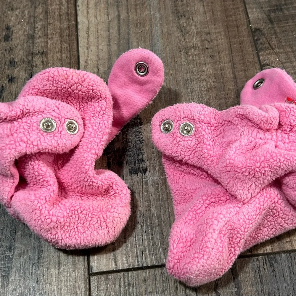 Zutano fleece pink